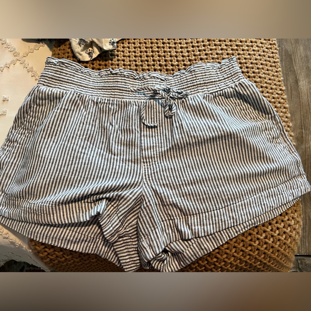 Pinstripe shorts